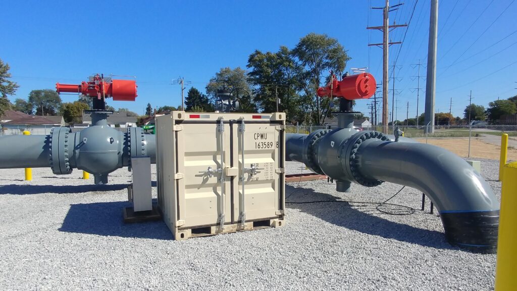 Temporary odorization equipment providing critical natural gas safety during pipeline maintenance