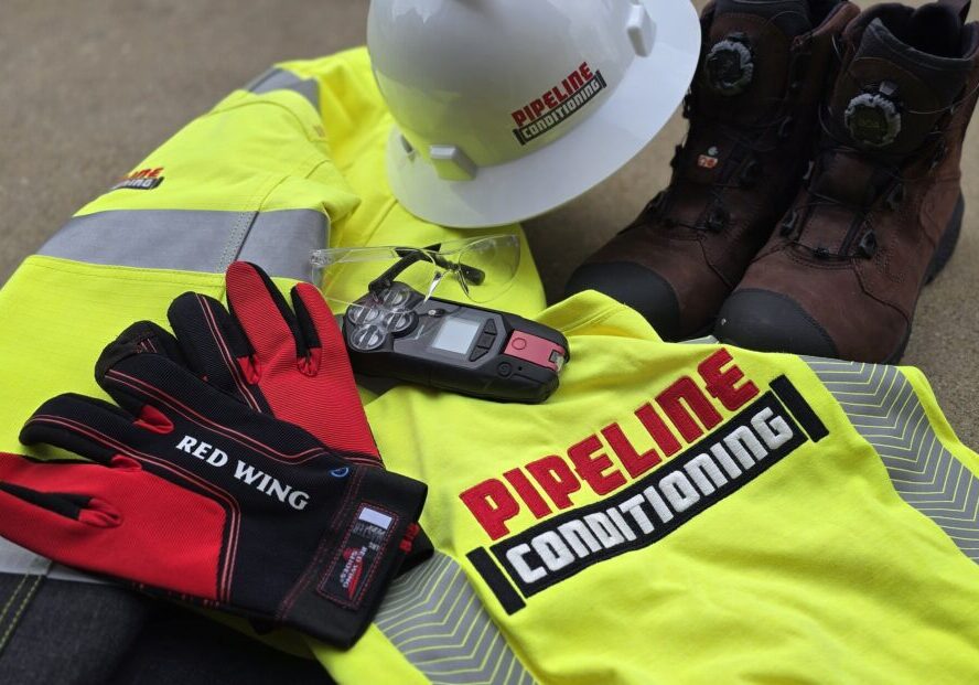 Safety Equipment used for pipeline conditioning services