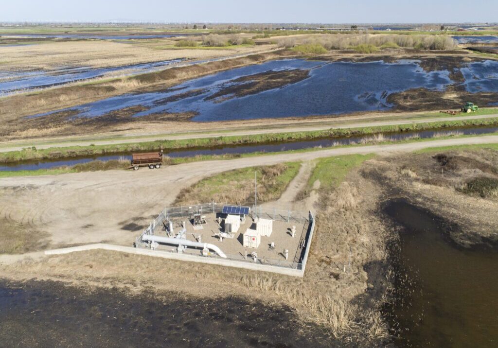 Natural Gas Odorization Unit in Wildlife Sanctuary